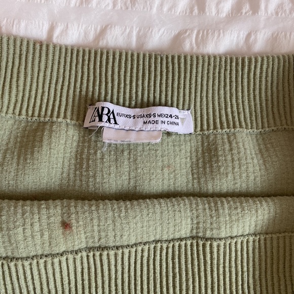 Two piece green Zara set - Picture 5 of 6